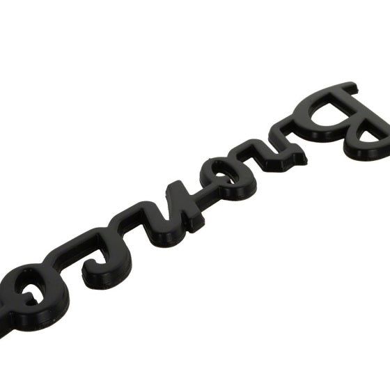 Ford Racing M-1447-BSMB - FRPM-1447-BSMB - Ford Racing 2021+ Bronco Classic Script Fender Badges - Matte Black (Pair) - Shipped in Europe - Tuningsupply.com