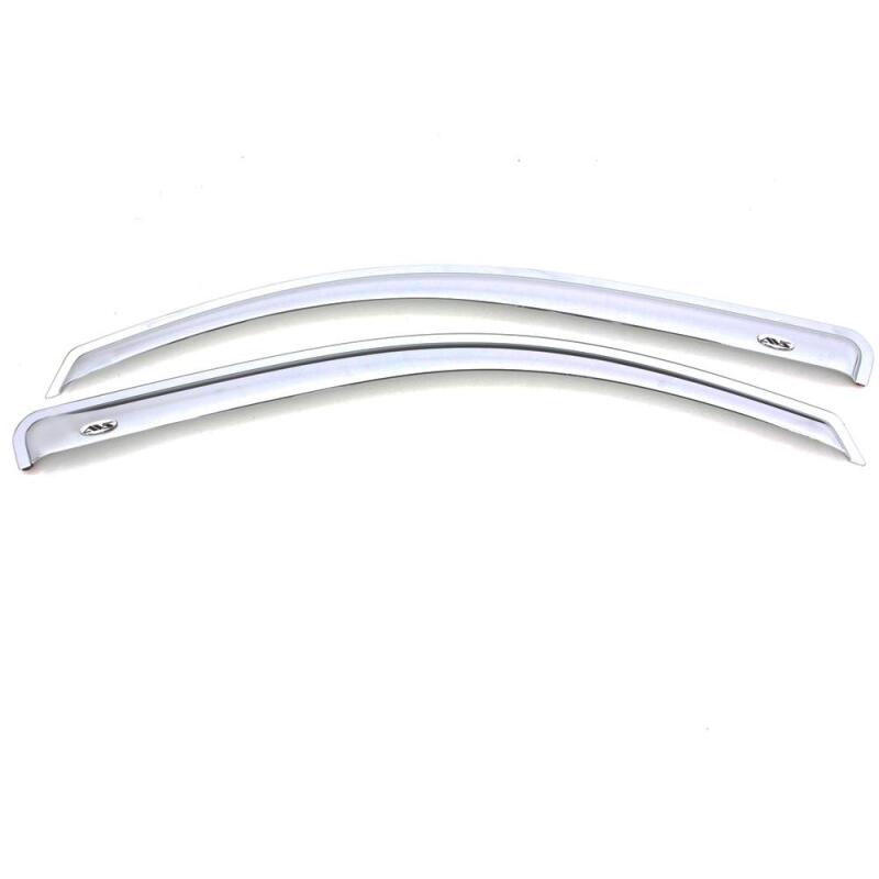 AVS 682956 - AVS682956 - AVS 99-07 Chevy Silverado 1500 Standard Cab Outside Mount Front Window Ventvisor 2pc - Chrome - Shipped in Europe - Tuningsupply.com
