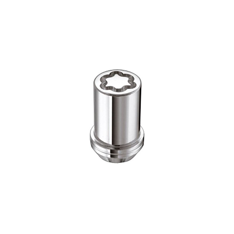 McGard 25257 - MCG25257 - McGard Wheel Lock Nut Set - 4pk. (Tuner / Cone Seat) M12X1.5 / 13/16 Hex / 1.24in. Length - Chrome - Shipped in Europe - Tuningsupply.com