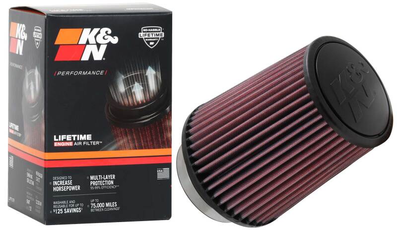 K&N Engineering RU-4630 - KNNRU-4630 - K&N Universal Air Filter 3-1/2in Flange / 5-1/2in Base / 4-1/2in Top / 6-1/2in Height - Shipped in Europe - Tuningsupply.com