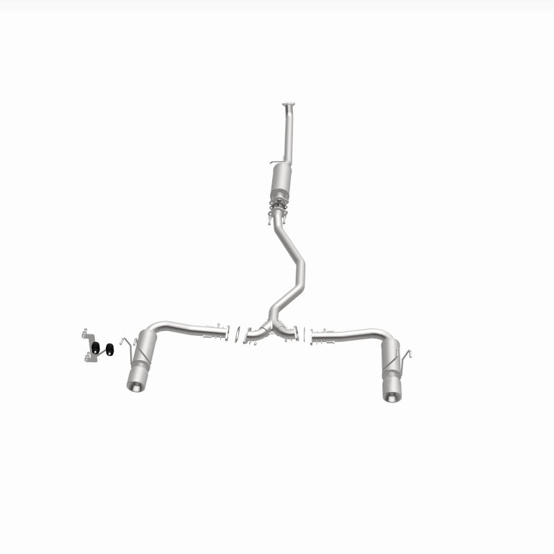Magnaflow 19313 - MAG19313 - MagnaFlow 16-18 Honda Civic L4 2.0L Street Series Cat-Back Exhaust w/ Polished Tips - Shipped in Europe - Tuningsupply.com