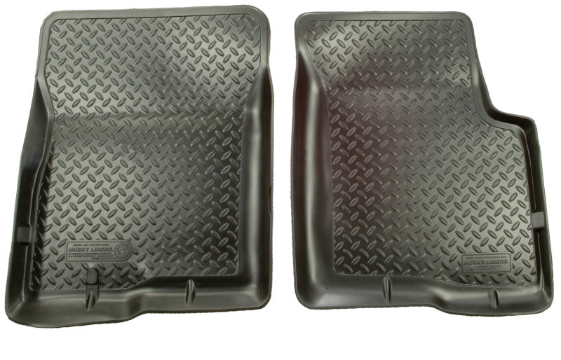 Husky Liners 31001 - HSL31001 - Husky Liners 80-91 Chevy Blazer/GMC Jimmy (2DR/4WD)/Suburban Classic Style Black Floor Liners - Shipped in Europe - Tuningsupply.com