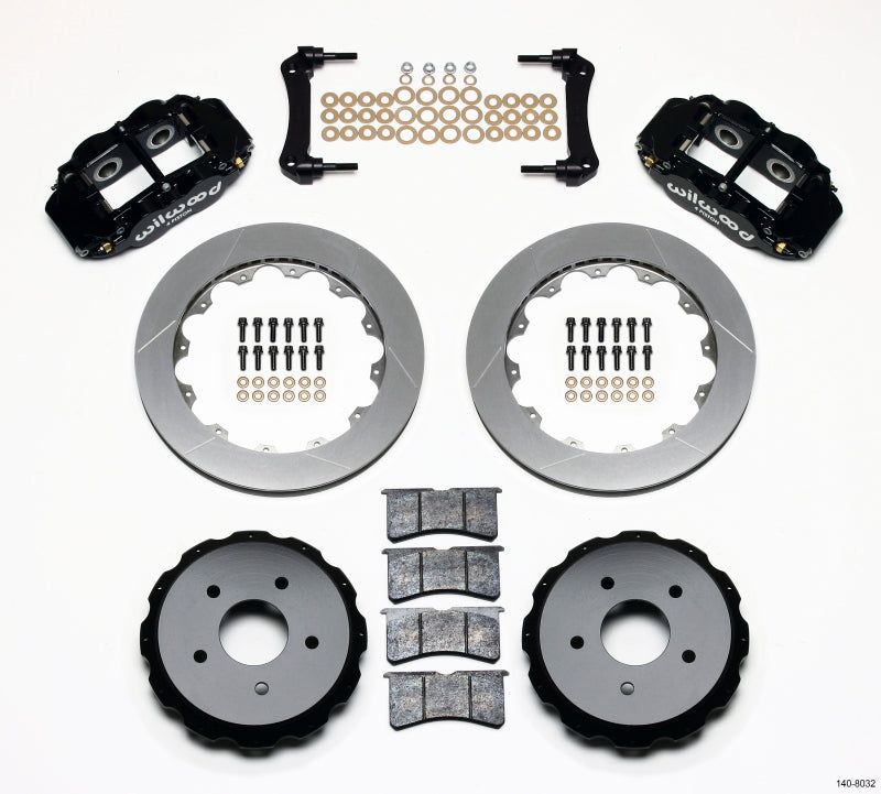 Wilwood 140-8032 - WIL140-8032 - Wilwood Narrow Superlite 4R Rear Kit 12.88in 97-04 Corvette C5/Z06 - Shipped in Europe - Tuningsupply.com