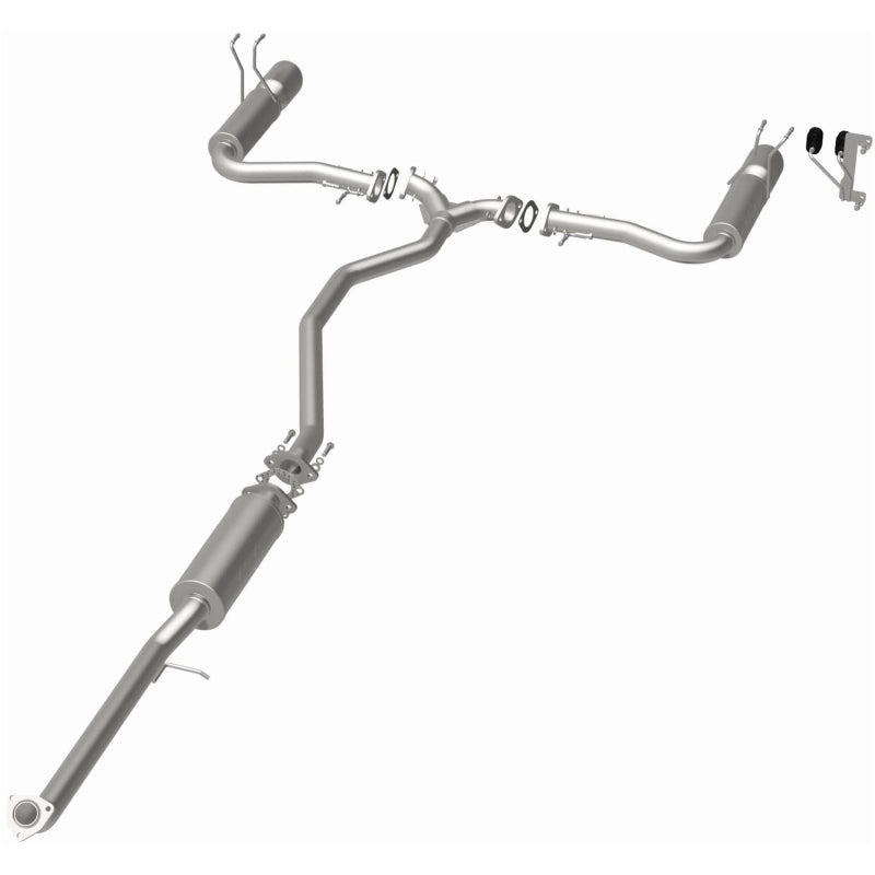 Magnaflow 19313 - MAG19313 - MagnaFlow 16-18 Honda Civic L4 2.0L Street Series Cat-Back Exhaust w/ Polished Tips - Shipped in Europe - Tuningsupply.com
