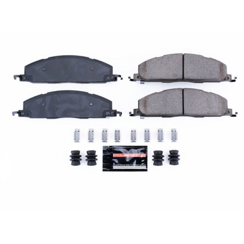 PowerStop Z23-1400 - PSBZ23-1400 - Power Stop 09-10 Dodge Ram 2500 Rear Z23 Evolution Sport Brake Pads w/Hardware - Shipped in Europe - Tuningsupply.com
