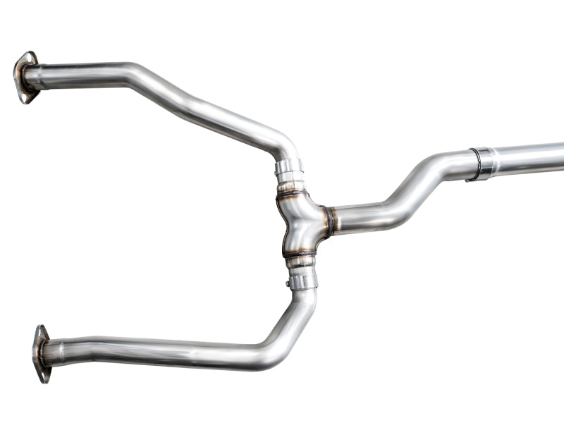 AWE Tuning 3015-32063 - AWE3015-32063 - AWE 0FG Exhaust for 3rd Gen Toyota Tundra - Dual Chrome Silver Tips - Shipped in Europe - Tuningsupply.com