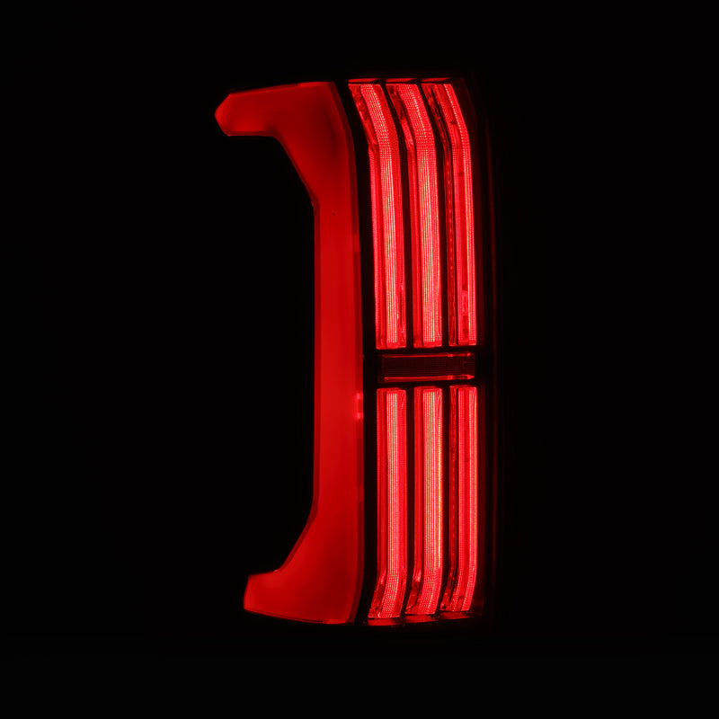 AlphaRex 679030 - ARX679030 - AlphaRex 24-25 Toyota Tacoma NOVA-Series LED Prismatic Tail Lights - Alpha-Black - Shipped in Europe - Tuningsupply.com