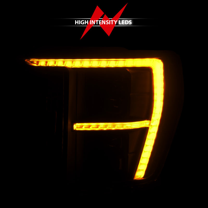 ANZO 111593X-R - ANZ111593X-R - ANZO 21-23 Ford F-150 (w/Factory Halogen) Z-Series Full LED Proj Headlights - Pass. Side ONLY - Shipped in Europe - Tuningsupply.com