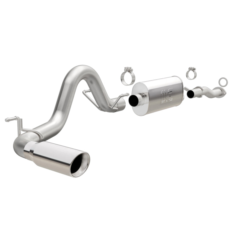 Magnaflow 19291 - MAG19291 - MagnaFlow Cat-Back 2016 Toyota Tacoma 3.5L V6 SS 3in Single Pass Side Exit Rear 4in Tip - Shipped in Europe - Tuningsupply.com