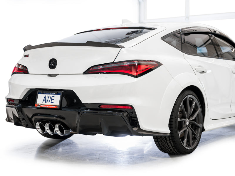 AWE Tuning 3015-52335 - AWE3015-52335 - AWE Tuning 2024 Acura Integra Type S DE5 FWD Touring Edition Exhaust w/ Triple Chrome Silver Tips - Shipped in Europe - Tuningsupply.com