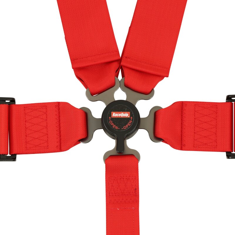 Racequip 741011RQP - RQP741011RQP - RaceQuip Red SFI CAMLOCK 5pt PD Lap Seat Belt - Shipped in Europe - Tuningsupply.com