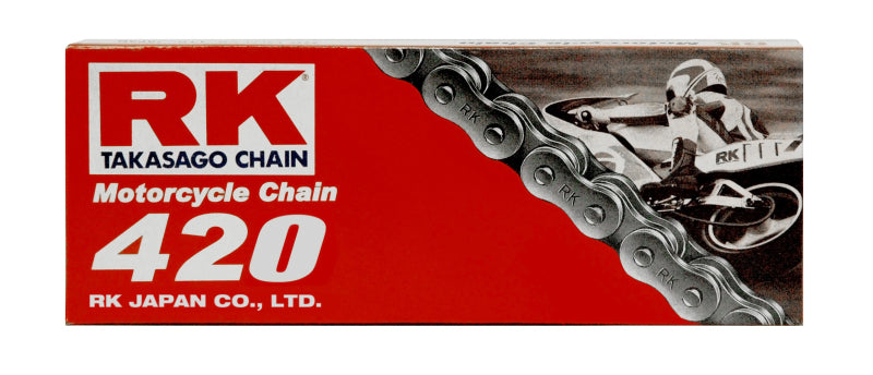RK Chain 420-130 - RKC420-130 - RK Chain RK-M 420-130L - Natural - Shipped in Europe - Tuningsupply.com