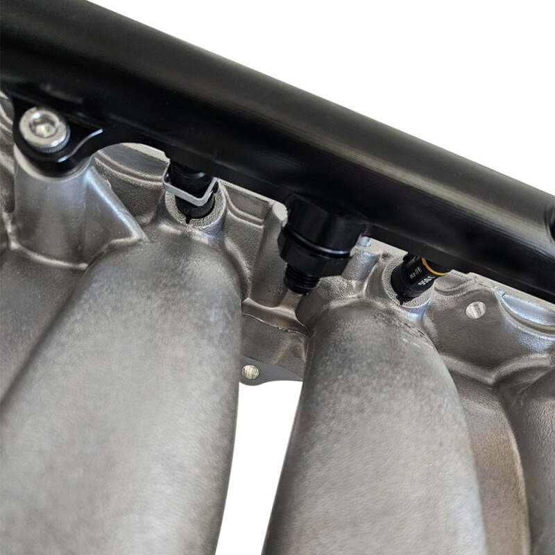 BLOX Racing BXFU-00700-BK - BLOBXFU-00700-BK - BLOX Racing Honda K-Series Xtreme Aluminum Fuel Rail - Black - Shipped in Europe - Tuningsupply.com