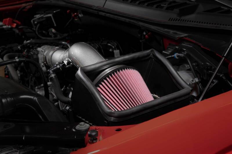 K&N Engineering 77-2619KC - KNN77-2619KC - K&N 18-24 Ford F150 3.3L V6 Performance Air Intake System w/ Red Air Filter - Shipped in Europe - Tuningsupply.com