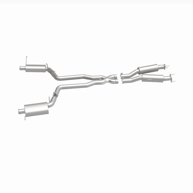 Magnaflow 15064 - MAG15064 - MagnaFlow 12 Jeep Grand Cherokee V8 6.4L Dual Split Rear Exit Stainless Cat Back Performance Exhaust - Shipped in Europe - Tuningsupply.com