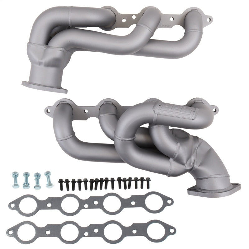 BBK 4020 - BBK4020 - BBK 10-15 Camaro LS3 L99 Shorty Tuned Length Exhaust Headers - 1-3/4 Titanium Ceramic - Shipped in Europe - Tuningsupply.com