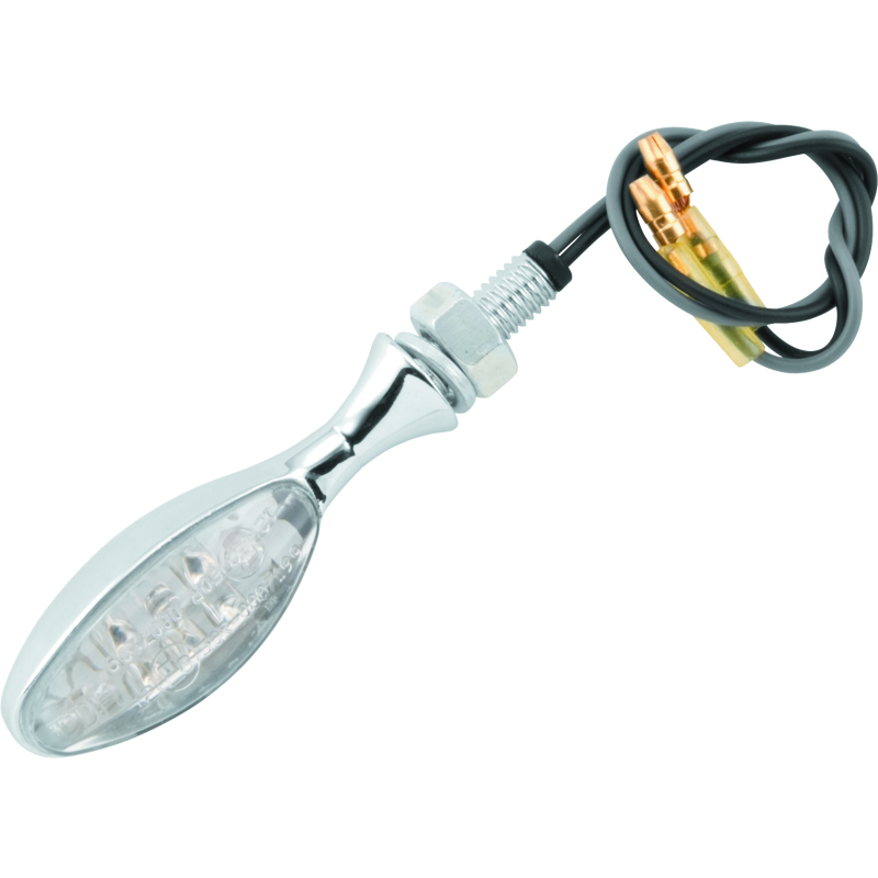 BikeMaster 266218 - BKM266218 - BikeMaster LED Torpedo Pair Chrome - Shipped in Europe - Tuningsupply.com