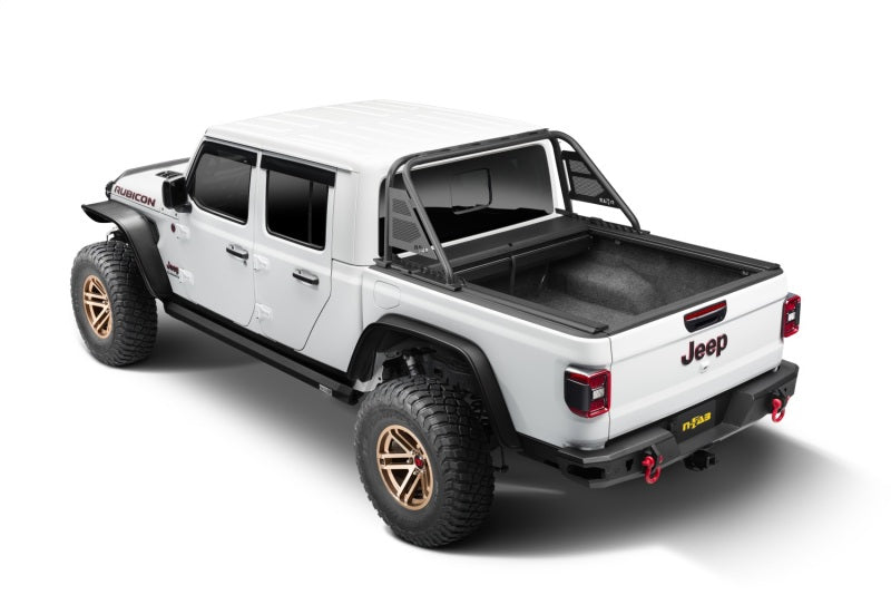 Rugged Ridge 13550.36 - RUG13550.36 - Rugged Ridge 20-22 Jeep Gladiator w/o Trail Rail Sys Armis Tonneau Cover w/Max Track - Tex. Blk - Shipped in Europe - Tuningsupply.com