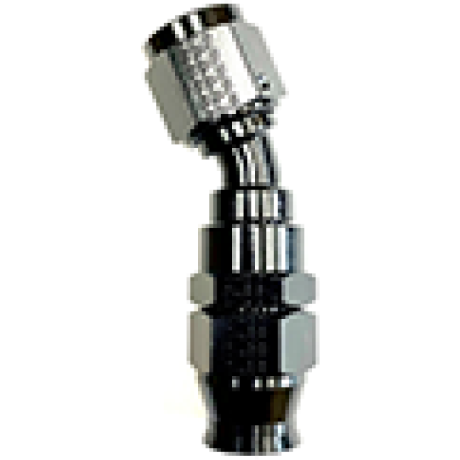 Fragola 683010-BL - FRA683010-BL - Fragola -10AN Real Street x 30 Degree Hose End Black For PTFE Hose - Shipped in Europe - Tuningsupply.com