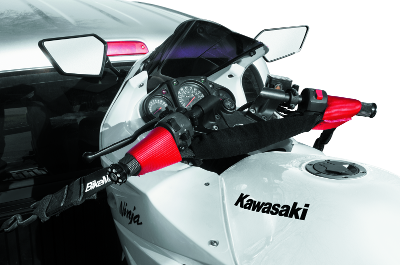 BikeMaster 100575 - BKM100575 - BikeMaster Bar Harness Tiedown Assist - Black/Red - Shipped in Europe - Tuningsupply.com