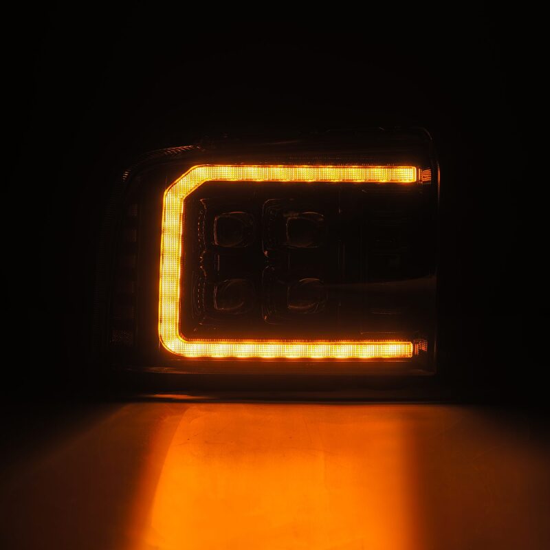 AlphaRex 880318 - ARX880318 - AlphaRex 05-07 Ford Super Duty/Excursion NOVA-Series LED Projector Headlights Alpha-Blk w/Activ Ligh - Shipped in Europe - Tuningsupply.com