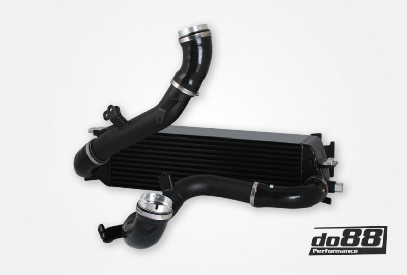 do88 BIG-260-D-S - DOBBIG-260-D-S - do88 Volvo S60/V60/XC60/V90/S90/XC90 (SPA) Diesel BigPack Intercooler Kit w/Black Hoses - Shipped in Europe - Tuningsupply.com