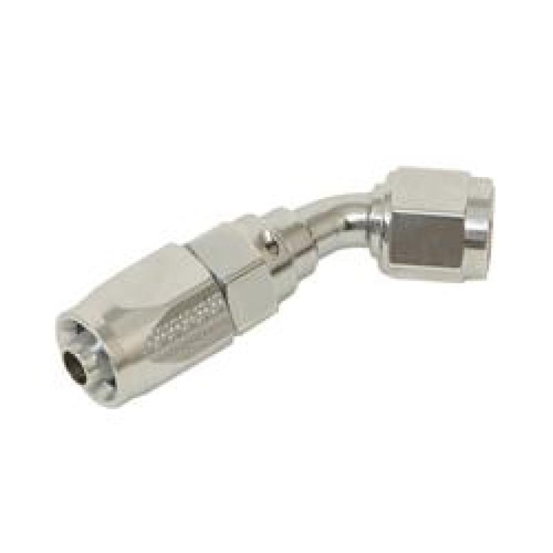 Fragola - FRA224506-CH - Fragola -6AN x 45 Degree Pro-Flow Hose End Chrome - Shipped in Europe - Tuningsupply.com