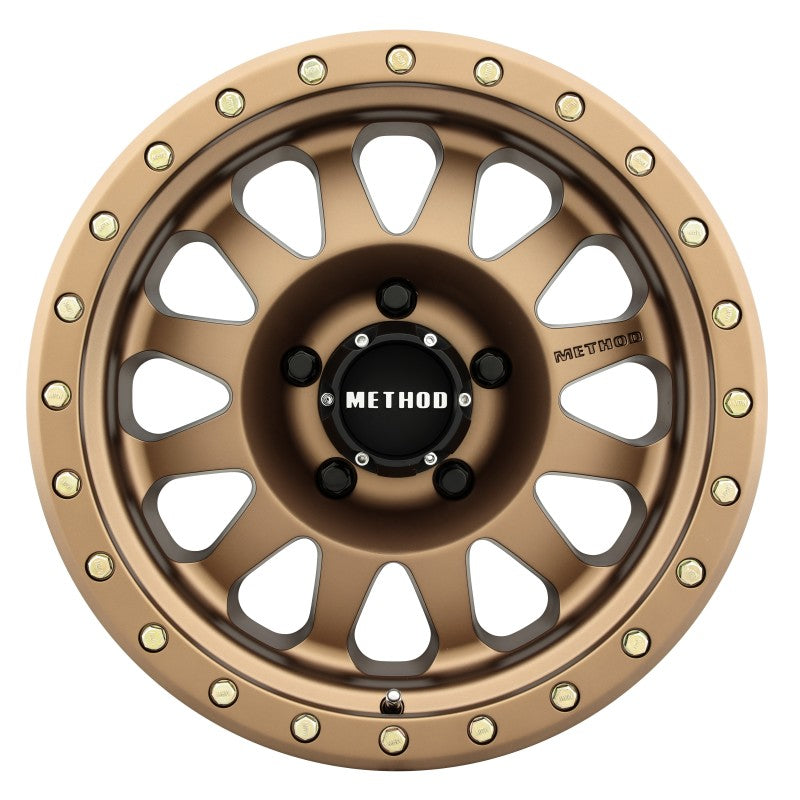 Method Wheels - MRWMR30478550900 - Method MR304 Double Standard 17x8.5 0mm Offset 5x5 94mm CB Method Bronze Wheel - Shipped in Europe - Tuningsupply.com