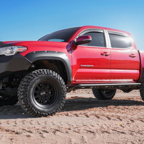 AVS 194768 - AVS194768 - AVS 16-18 Toyota Tacoma Double Cab Ventvisor In-Channel Front & Rear Window Deflectors 4pc - Smoke - Shipped in Europe - Tuningsupply.com