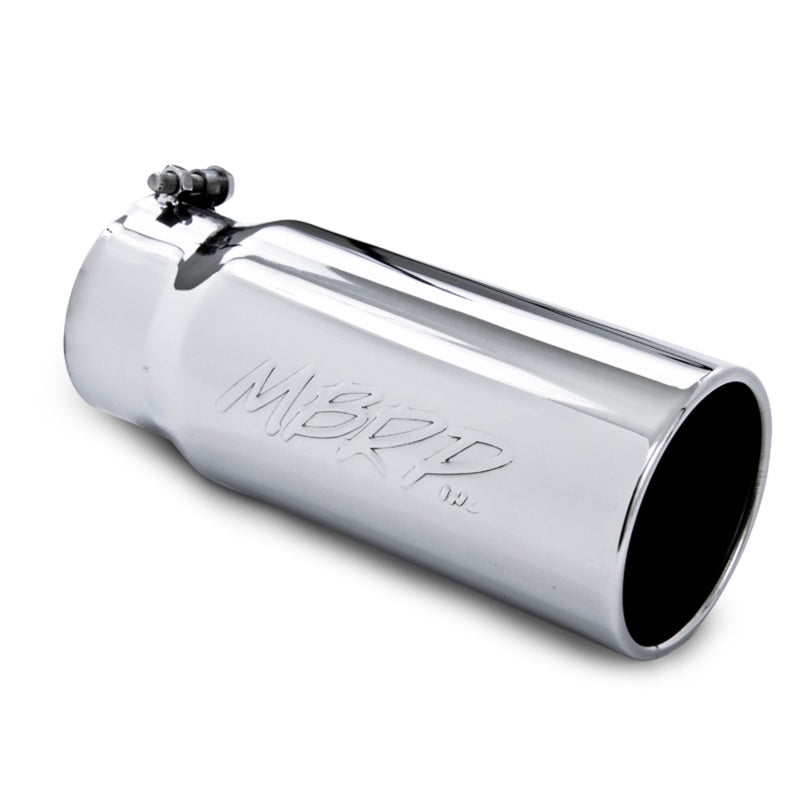 MBRP PT5050 - MBRPT5050 - MBRP Universal Tip 5 O.D. Rolled Straight 4 inlet 12 length - Shipped in Europe - Tuningsupply.com