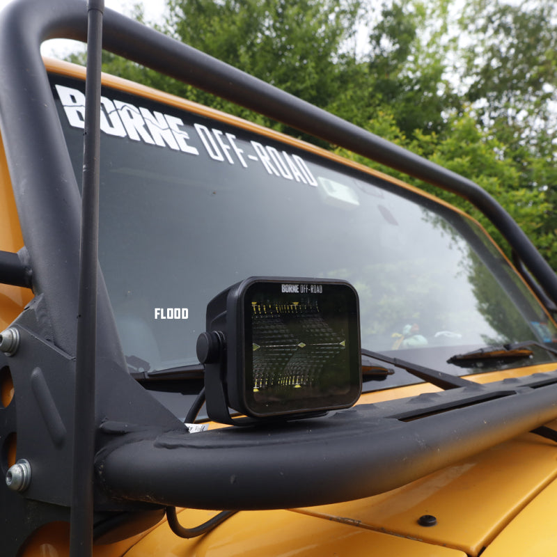 Borne Off-Road BNLT-LP33-2S - BRNBNLT-LP33-2S - Borne Off-Road Light Pods (Kit of 2) 3x3 Spot - Shipped in Europe - Tuningsupply.com