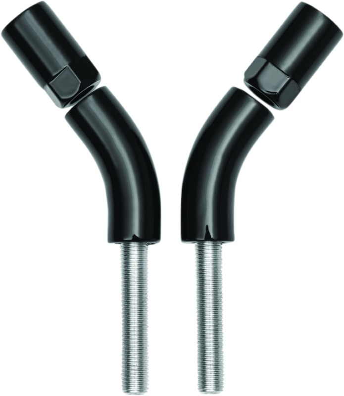 Kuryakyn 1216 - KUR1216 - Kuryakyn Mirror Stem 3in Outward Extenders Black - Shipped in Europe - Tuningsupply.com