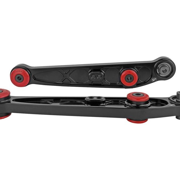 Skunk2 Racing 542-05-1195 - SKK542-05-1195 - Skunk2 Honda/Acura EG/DC Alpha Series Rear Lower Control Arm Set - Black - Shipped in Europe - Tuningsupply.com
