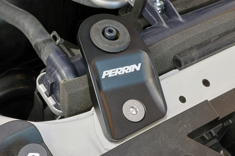 Perrin Performance PSP-ENG-523BK - PERPSP-ENG-523BK - PERRIN 15-21 Subaru WRX/STI / 13-17 Crosstrek / 12-16 Impreza Upper Radiator Bracket Set - Black - Shipped in Europe - Tuningsupply.com