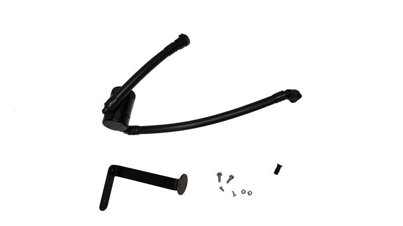 J&L 3132P-B - JLT3132P-B - J&L 15-17 Ford F-150 5.0L Oil Separator 3.0 PCV Side - Black Anodized - Shipped in Europe - Tuningsupply.com