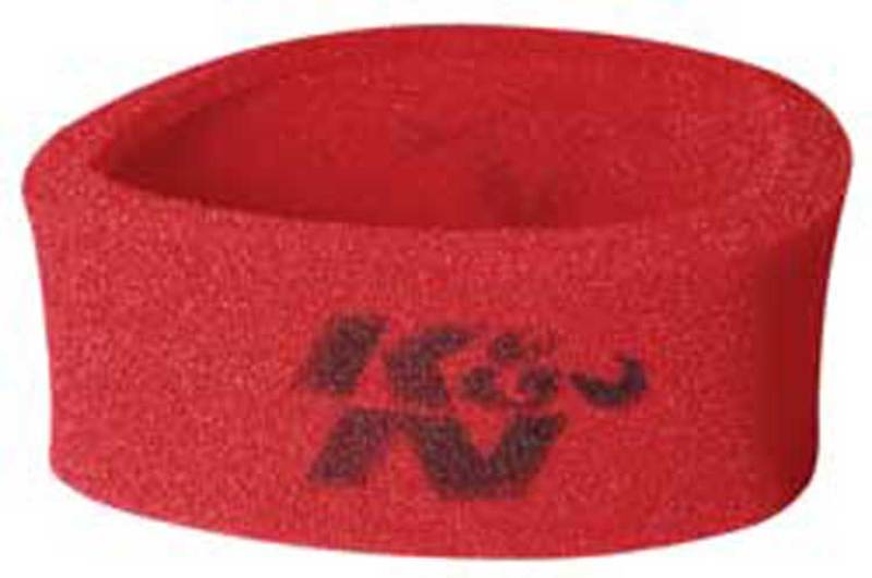 K&N Engineering 25-3750 - KNN25-3750 - K&N Universal Airforce Pre-Cleaner Air Filter Foam Wrap - Round Straight - Red - Shipped in Europe - Tuningsupply.com