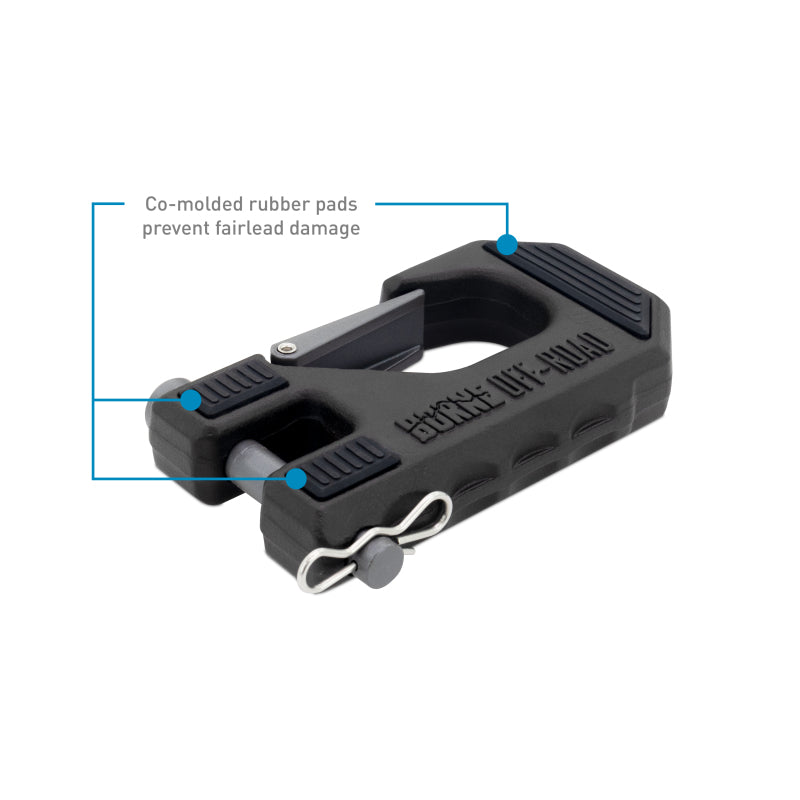 Borne Off-Road BNWN-SR-38-85KBL - BRNBNWN-SR-38-85KBL - Borne Off-Road Winch Hook - 3/8in Rope - Hand Strap - Blue - Shipped in Europe - Tuningsupply.com