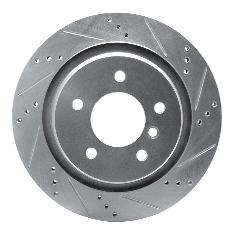 R1 Concepts 631-31034D - RNC631-31034D - R1 95-99 BMW M3 E36 Left Rear Drilled & Slotted Silver Brake Rotor - Shipped in Europe - Tuningsupply.com