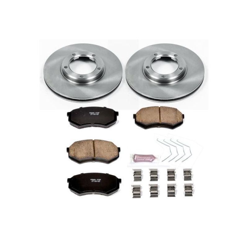 PowerStop KOE1232 - PSBKOE1232 - Power Stop 95-04 Toyota Tacoma Front Autospecialty Brake Kit - Shipped in Europe - Tuningsupply.com