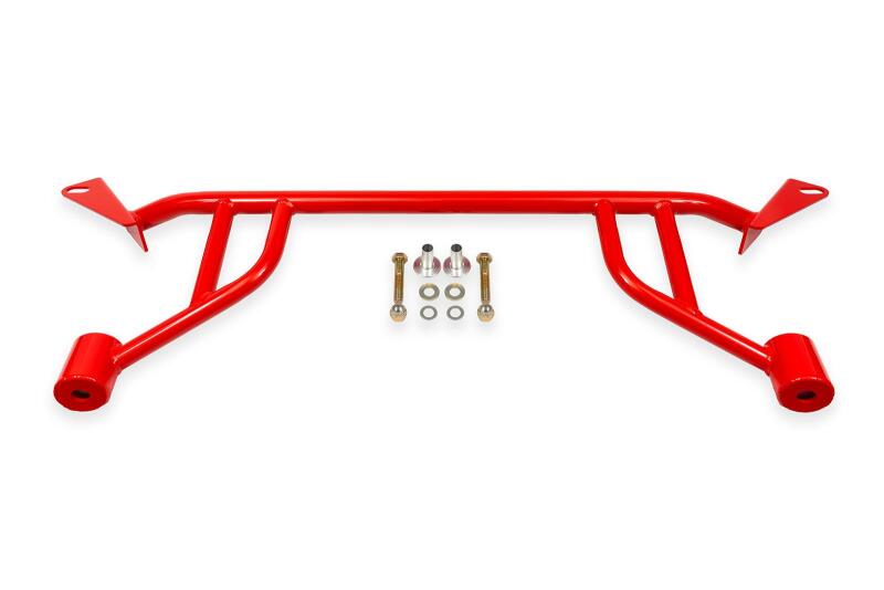 BMR Suspension CB770R - BMRCB770R - BMR 24-25 Ford Mustang S650 Chassis Brace Front Subframe 4-point - Red - Shipped in Europe - Tuningsupply.com