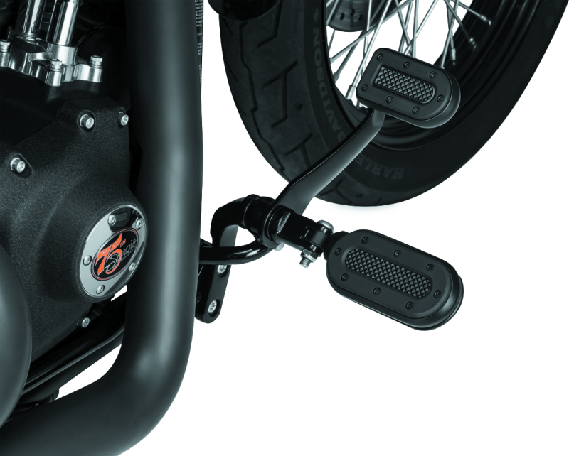 Kuryakyn 7028 - KUR7028 - Kuryakyn Heavy Industry Switchblade With Adapter Satin Black - Shipped in Europe - Tuningsupply.com