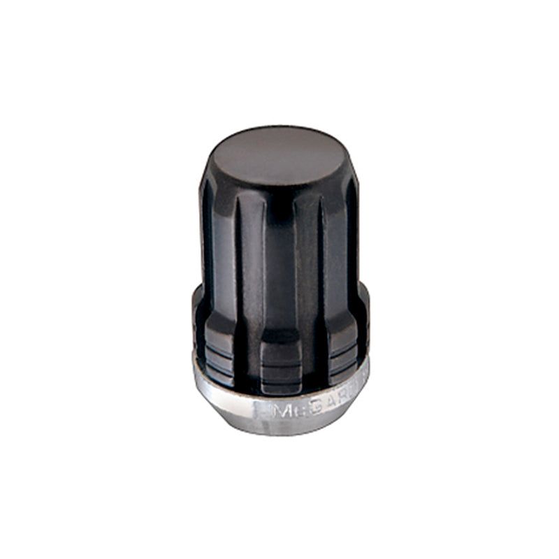 McGard 65354BK - MCG65354BK - McGard SplineDrive Lug Nut (Cone Seat) M12X1.25 / 1.24in. Length (4-Pack) - Black (Req. Tool) - Shipped in Europe - Tuningsupply.com