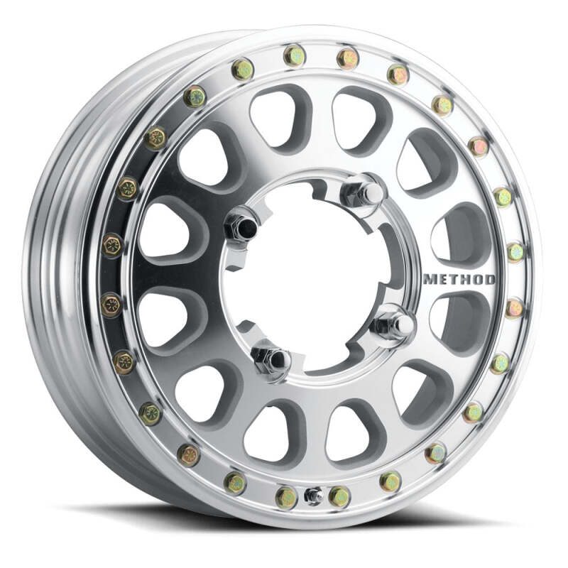 Method Wheels MR40155012340B - MRWMR40155012340B - Method MR401-R UTV Beadlock 15x5 / 4.25+0.75/40mm Offset / 5x4.5 / 72mm CB Machined - Raw Wheel - Shipped in Europe - Tuningsupply.com