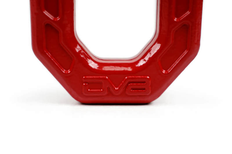 DV8 Offroad UNSK-01RD - DVEUNSK-01RD - DV8 Offroad Elite Series D-Ring Shackles - Pair (Red) - Shipped in Europe - Tuningsupply.com