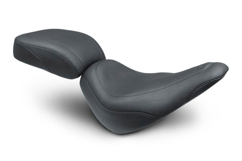Mustang Motorcycle 75064 - MMP75064 - Mustang 18-21 Harley Softail Slim Wide Tripper Passenger Seat - Black - Shipped in Europe - Tuningsupply.com