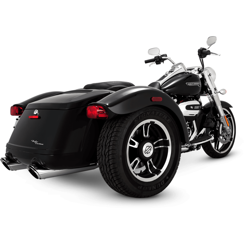 Vance and Hines 16798 - VAH16798 - Vance & Hines HD Trike 15-16 Freewheeler Twin Sl Slip-On Exhaust - Shipped in Europe - Tuningsupply.com
