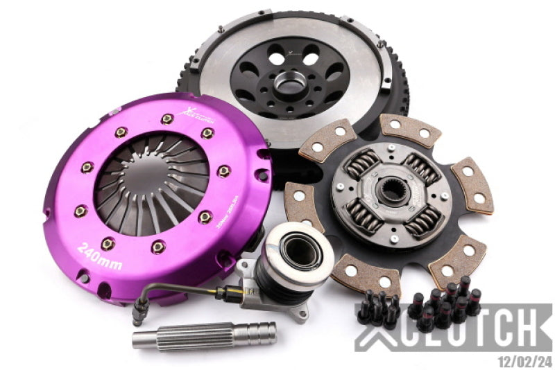 XCLUTCH XKHD24638-1R - XCLXKHD24638-1R - XClutch 13-16 Hyundai Genesis Coupe Track 3.8L Stage 2R Extra HD Sprung Ceramic Clutch Kit - Shipped in Europe - Tuningsupply.com