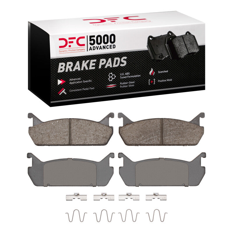 DFC 1551-0458-01 - DFC1551-0458-01 - DFC 90-97 Mazda Miata (NA) Rear 5000 Advanced Ceramic Brake Pads and Hardware Kit - Shipped in Europe - Tuningsupply.com