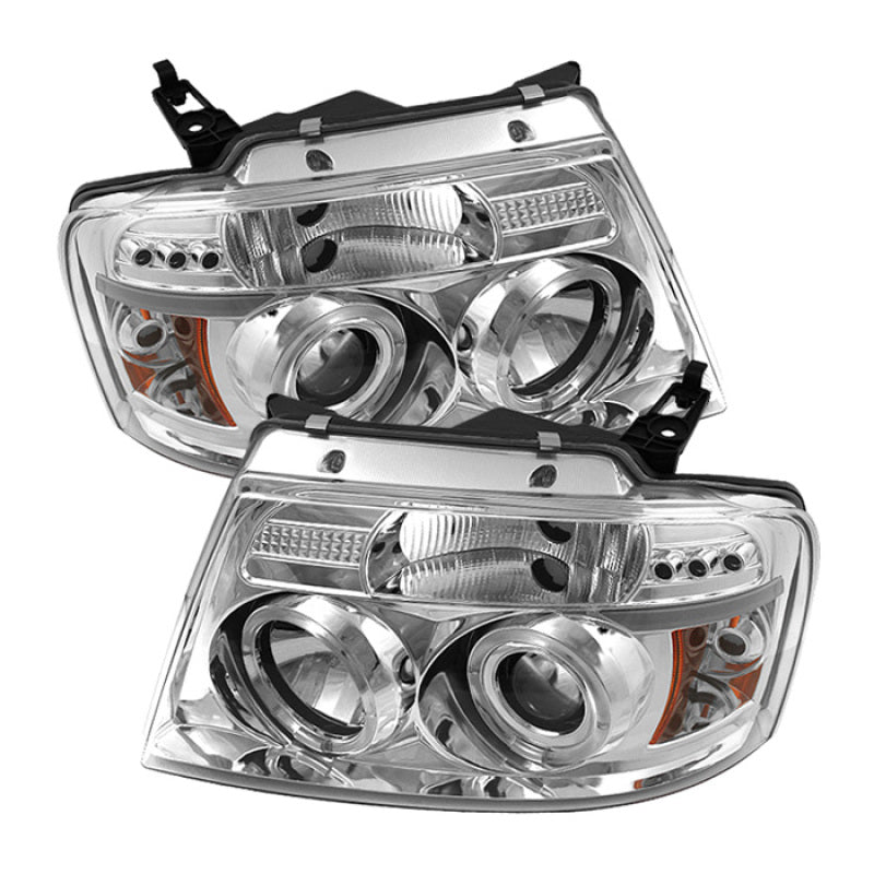 SPYDER 5010216 - SPY5010216 - Spyder Ford F150 04-08 Projector Headlights Version 2 LED Halo LED Chrm PRO-YD-FF15004-HL-G2-C - Shipped in Europe - Tuningsupply.com