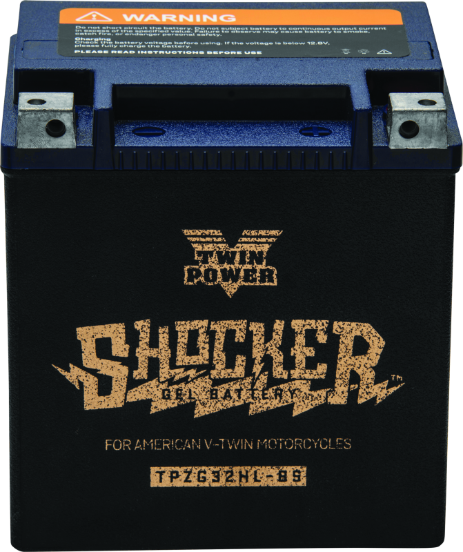 TwinPower 781235 - TWP781235 - Twin Power YTX-32HL Shocker Gel Battery Replaces H-D 66010-97A 445CCA - Shipped in Europe - Tuningsupply.com